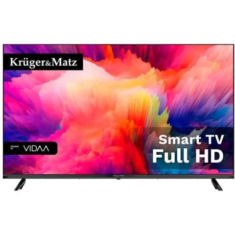 KrugerMatz Televizor LED Smart KM0240FHD-V3 40Inch / 101.6CM Full HD Negru