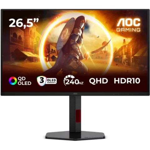 AOC Monitor Q27G4ZDR 240Hz QHD QD-OLED 26.5inch Negru
