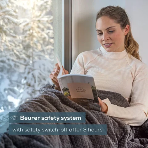 Beurer Incalzitor corporal HD 65 Dark Grey heated blanket, dark grey, 130 x 180 cm