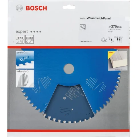 Bosch Powertools Bosch circular saw blade Expert for Sandwich Panel, 270mm, 60Z (bore 30mm, for hand-held circular saws)