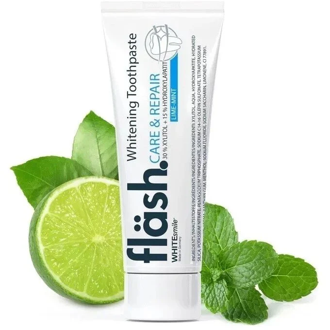 White Smile Pasta de Dinti WHI3321 De Albire Gust de Lamaie Verde si Menta 10ml