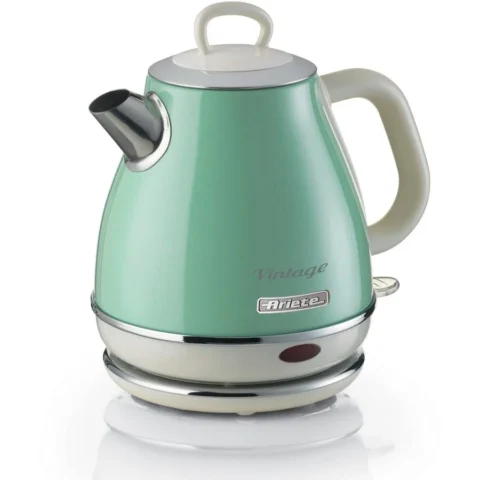 Ariete Fierbator Vintage Kettle Green (light green, 1,630 watts, 1 litre)