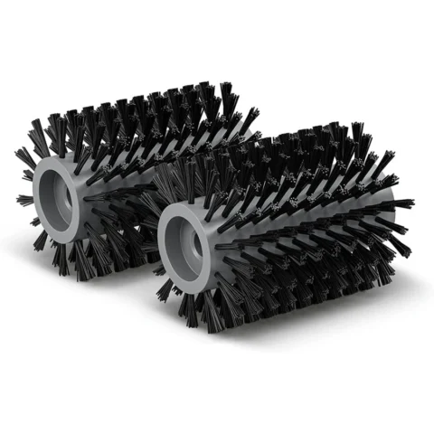 Karcher brush rollers stone surfaces for PCL 3-18 (black, 2 pieces)