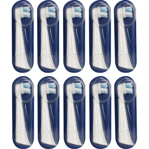 Oral-B Braun iO Ultimate Clean 10-pack, white brush heads, superior plaque removal