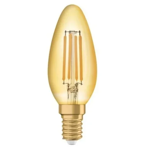 Osram Bec Led 000004099854091476 Vintage 1906 Clasa B E14 35W 410lm Lumina Calda cu Filament Transparent