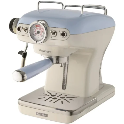 Ariete Espressor cafea American Vintage, espresso machine (beige/light blue)