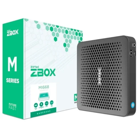 Zotac Barebone ZBOX edge MI668 Fara RAM Fara Stocare Negru
