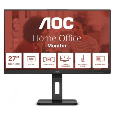 AOC Monitor 24E3QAF 75Hz Full HD 24inch IPS 4ms Negru