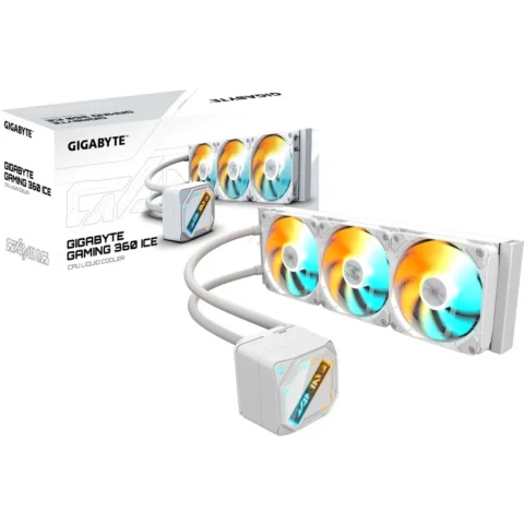 Gigabyte GAMING 360 ICE, water cooling white