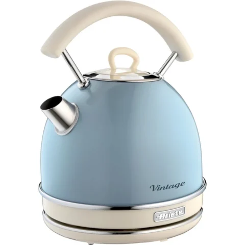 Ariete Fierbator Vintage Kettle Blue, round (light blue, 2,000 watts, 1.7 liters)
