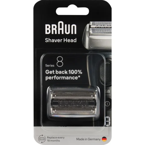 Braun Series 8 combo pack 83M, shaving head silver Braun Series 8 combo pack 83M, shaving head silver