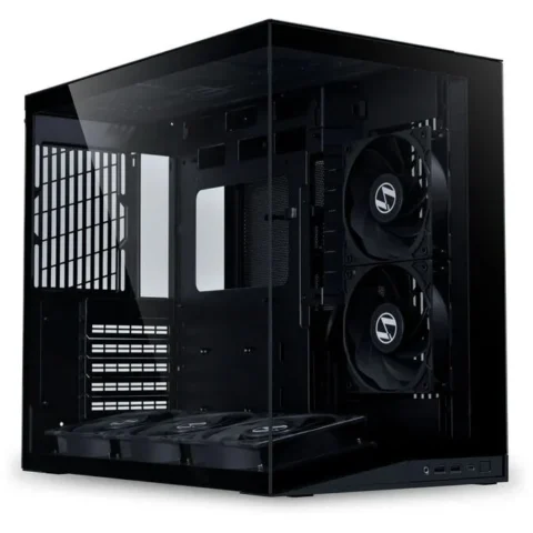 Lian Li Carcasa O11 Dynamic Mini V2 Flow Mini ATX Tempered Glass Negru