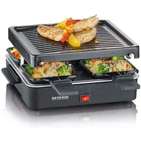 Severin Gratar electric Raclette 2370 black – with grill plate