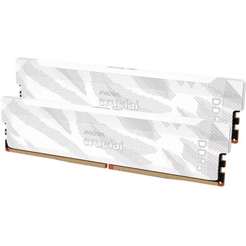 Memorie DDR5 – 32GB -6400 – CL – 32 (2x 16 GB) Dual Kit, White Memory, CP2K16G64C32U5W, Pro, INTEL XMP, AMD EXPO