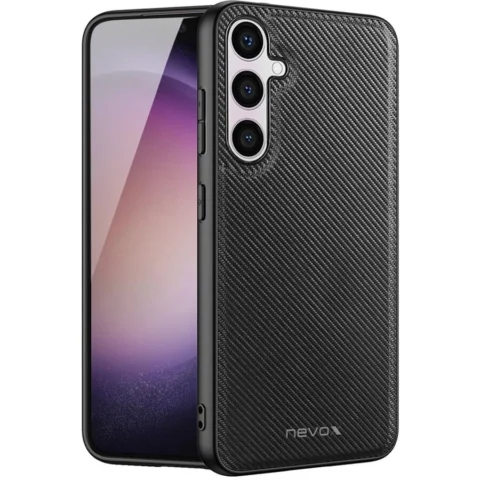 Nevox GPS StyleShell NYLO, mobile phone case (black, Samsung Galaxy S25 Plus)