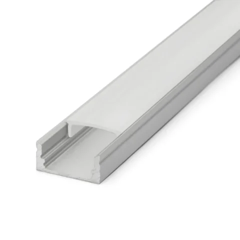 Phenom Capac Profil LED 2m Policarbonat Compatibil 41010A2 Difuzor Lumina LED Opal
