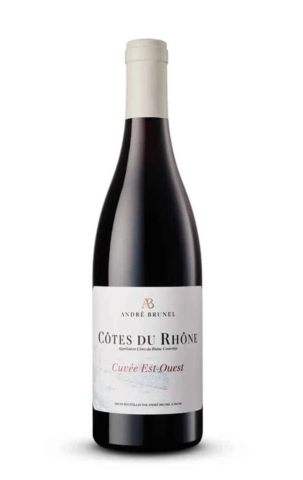 Andre Brunel Côtes du Rhône Rouge Est Ouest 2024 0.75L — Culoare ROSU, Cantitate 0.75 L, Gust Sec, Tara Franta