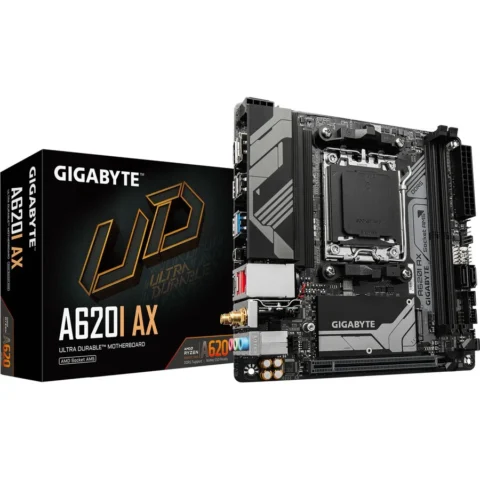 Gigabyte Placa de baza A620I AX – Socket AM5 Gigabyte Placa de baza A620I AX – Socket AM5