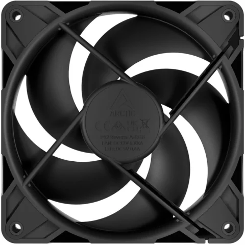 ARCTIC Ventilator P12 Pro Reverse 120mm PWM Case Fan Reverse Airflow Black