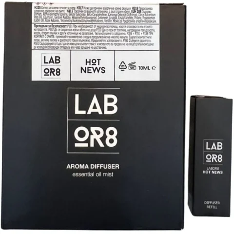 LABOR8 Difuzor de Arome + Rezerva HOT NEWS 10ml