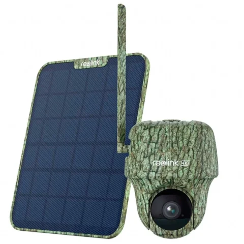 reolink Camera supraveghere Go Series G450, surveillance camera (camouflage, including Solar Panel 2, 3G/4G)