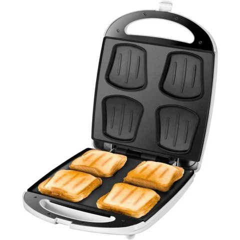 Unold Sandwich-maker Quadro 48480, Sandwichmaker – white