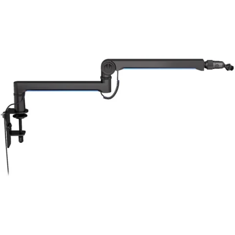 ENDORFY Microphone Mount Broadcast Low Profile RGB Boom Arm Black, for microphones up to 2kg, LED backlighting ENDORFY Microphone Mount Broadcast Low Profile RGB Boom Arm Black, for microphones up to 2kg, LED backlighting