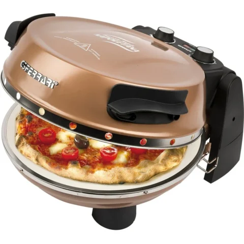 G3Ferrari Cuptor electric Pizza Oven Napoletana (copper, 1,200 watts, for pizza ? 31cm, 2 stones)