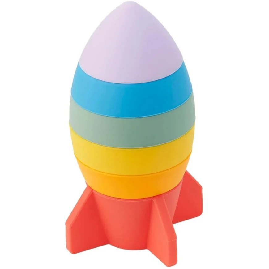 TickIT Racheta De Stiuit SiliSoft Copii Varsta 0-3 ani Multicolor