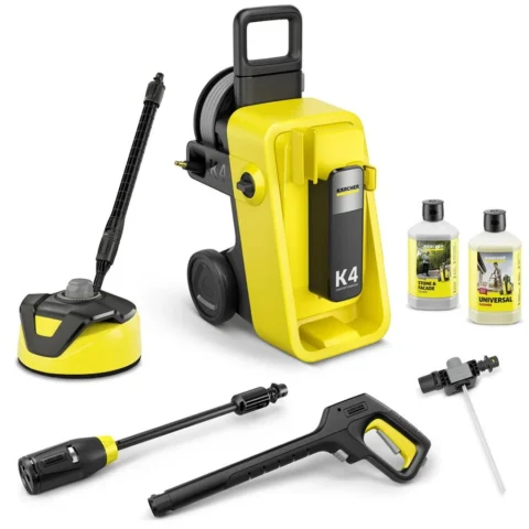 Karcher Aparat de Spalat cu Presiune K 4 Comfort Premium Home (1.324-753.0) Debit 420L/H 1800W Galben/Negru