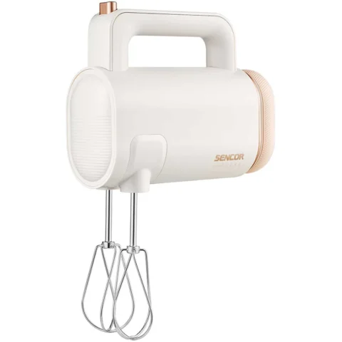 Sencor Mixer de Mana fara Fir S-SHM9130WH Afisaj Digital 8 Viteze Baterie 2000mAh Incarcare USB-C Alb