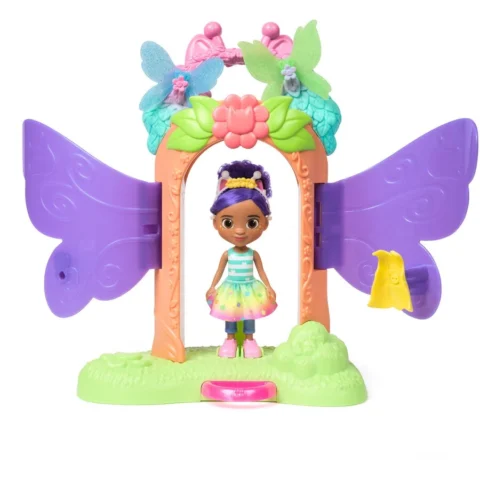 Spinmaster Jucarie Gabby’s Dollhouse Fairylandia – Fairy Magic Reveal Playset (12 Pieces)