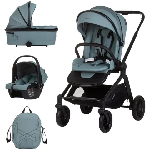 Chipolino Carucior Magnum 3 in 1 de la Nastere pana la 22KG Basil