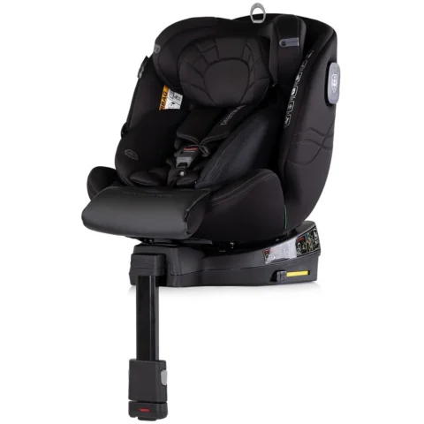 Chipolino Scaun Auto Copii Premium I-Size 40-150CM cu Sistem Isofix Varsta 0 – 12 Ani Maxim 36KG Negru