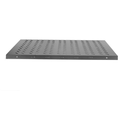 Digitus Accesoriu server shelf for permanent installation in 483 mm (19) cabinets, black, 1 height unit