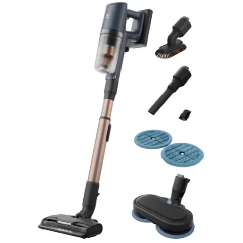 Electrolux Aspirator Vertical EP82H25WET cu Acumulator Seria 800 90 min Autonomie 25 V Albastru
