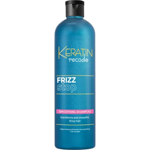 Keratin Recode Sampon pentru Calmarea Parului Rebel Frizz Stop Smoothing 400ml