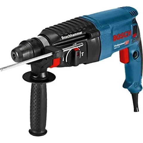 Bosch Powertools Bosch Rotary Hammer GBH 2-26 Professional (blue / black, suitcase, 830 watts)
