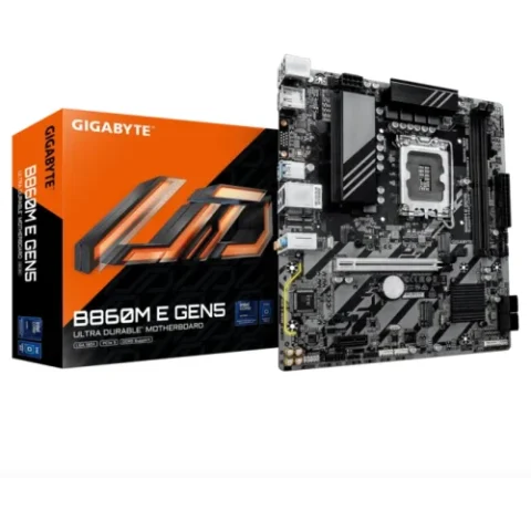 Gigabyte Placa de Baza B860M E GEN5 Intel B860 Socket 1851 mATX