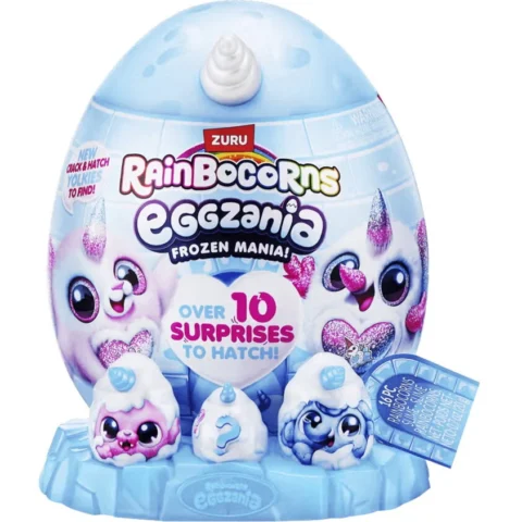 Zuru Jucarie Plus Rainbocorns Eggzania Frozencorn Mania Model Aleatoriu 1 Bucata Varsta +3 Ani Multicolor