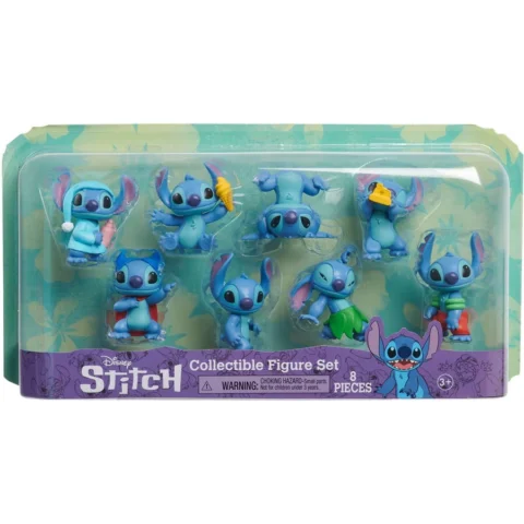 Just Play Disney Stitch Collector’s Box with 8 Figures, Toy Figure