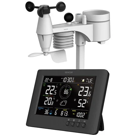 Sencor STATIE METEO PROFESIONALA WBGT WIFI 8 IN 1