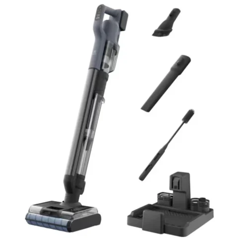 Electrolux Aspirator Vertical EW82U1DB Multifunctional cu Acumulator 800 2-in-1 Wet & Dry Cordless Cleaner 35 min Autonomie 25.8 V Light Denim Blue