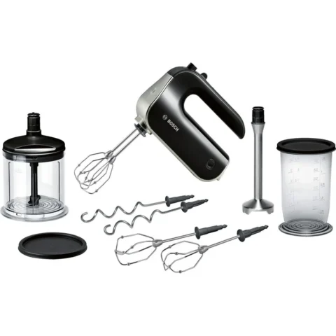 Bosch Mixer HomeProfessional MFQ4885DE, hand mixer (black/silver)