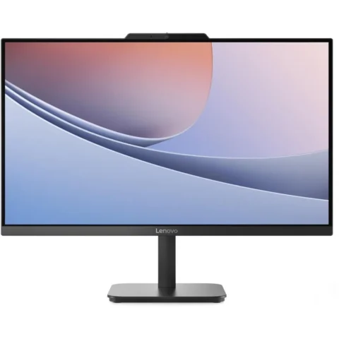 Lenovo Sistem All in One V100 FHD 23.8inch Intel N100 8GB 512GB SSD Free Dos Black