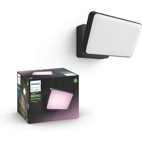 Philips HUE white & color Ambiance Discover floodlight, LED light (black)