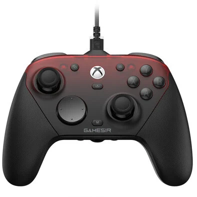 GameSir Controller G7 Pro BK TRI-MODE cu Fir / Bluetooth Baterie 1200mAh USB-C Negru/Rosu