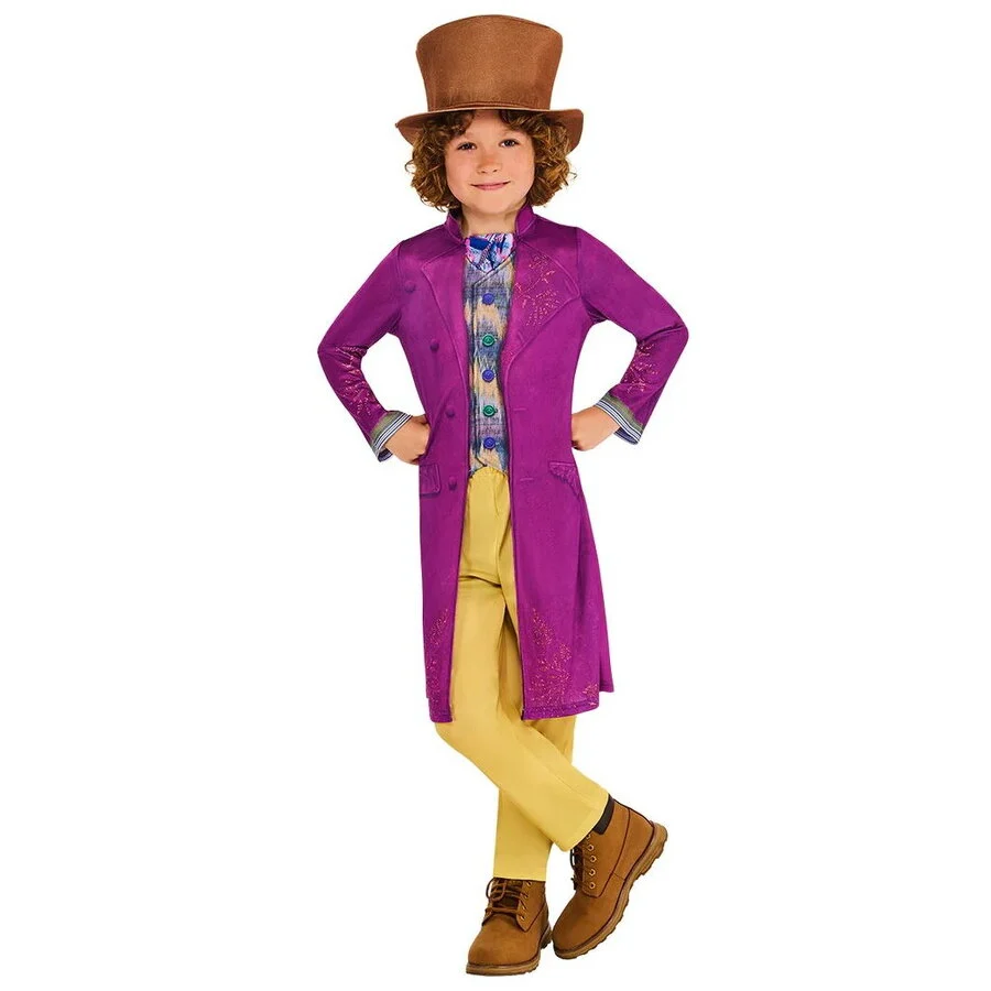 Rubies Costum de Carnaval Willy Wonka Deluxe 5+ Ani