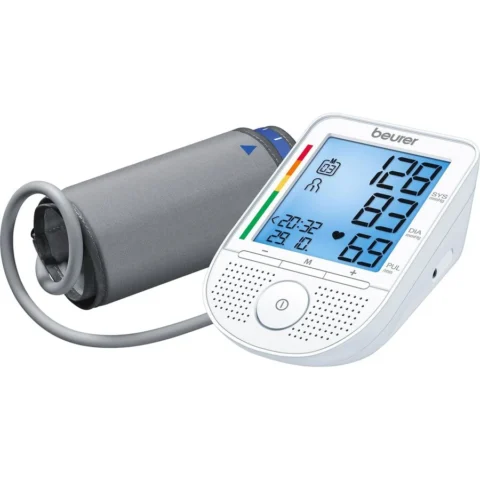 Beurer Tensiometru BM 49 Talking Upper Arm Blood Pressure Monitor (white)