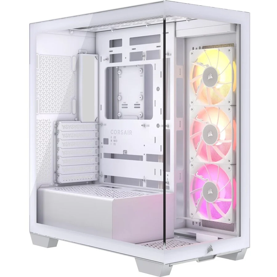 Corsair Carcasa iCUE LINK 3500X RGB Midi Tower Alb